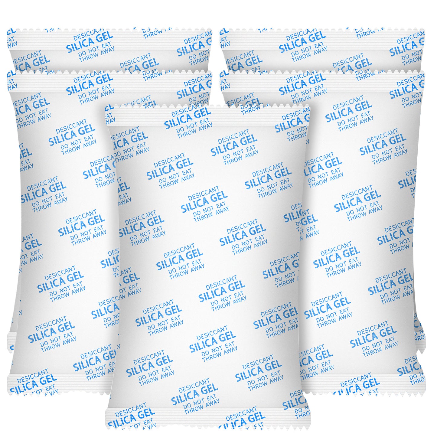 5 Packs 600 Gram Silica Gel Packets, Dehumidifier Packs for Car Desiccant, Large Moisture Absorbers for Car