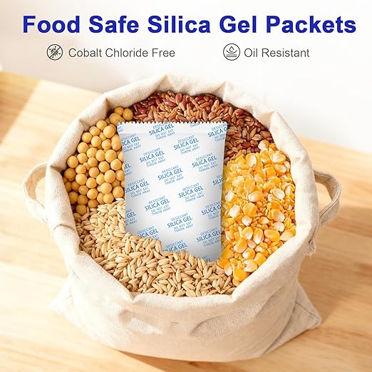Large Silica Gel Packets, 600 Gram 3 Packs Desiccant Packs Reusable, Dehumidifier Packs for Car Desiccant, Large Moisture Absorbers for Car, Safe, 3D Filaments, Basement Garage